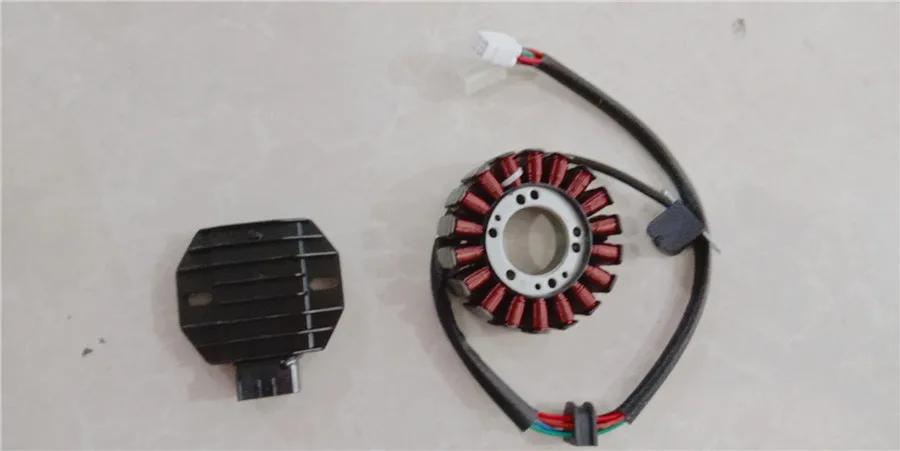 For Suzuki LT-Z400 LTZ400 2003-2008 Voltage Regulator Rectifier Magneto Generator Engine Stator Coil Kit 3
