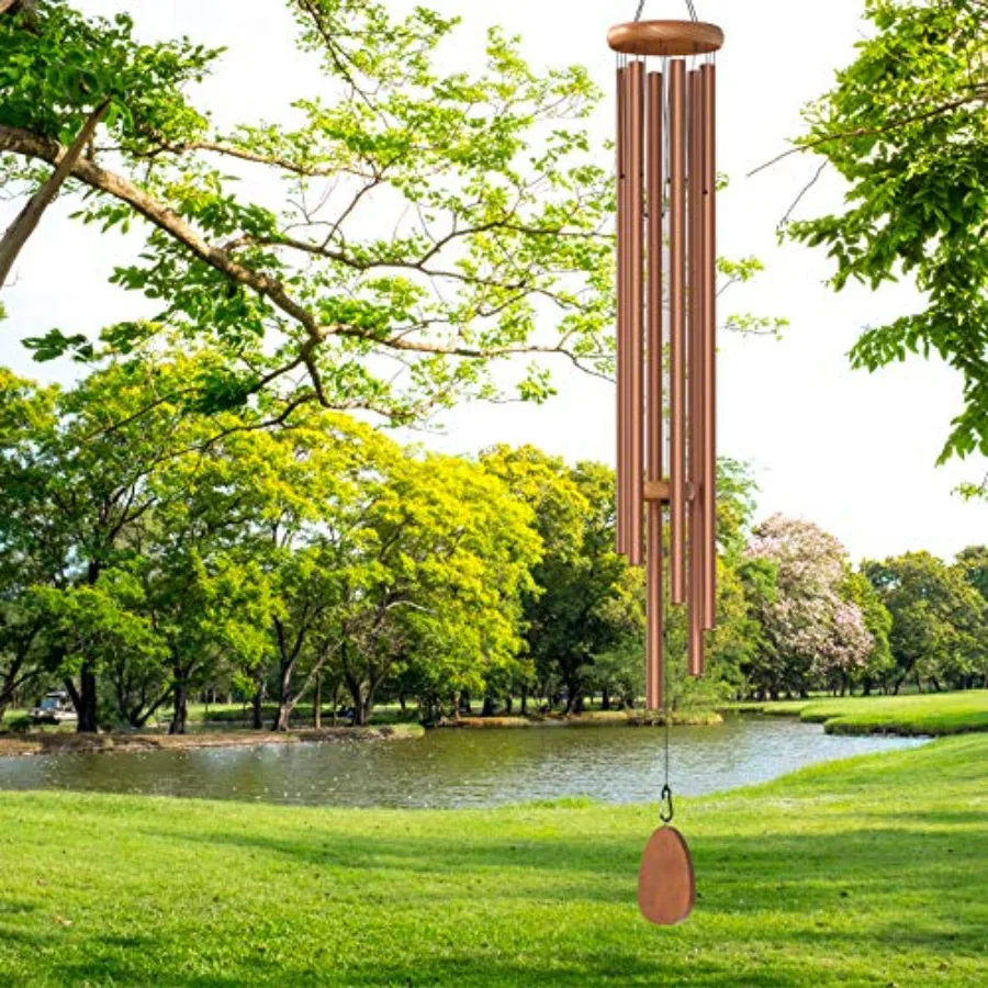 

Extra Large Wind Chimes for Outside Deep Tone 58 Bronze Big Church Wind Chime Outdoor Clearance Hanging Decor for Garden Yard P