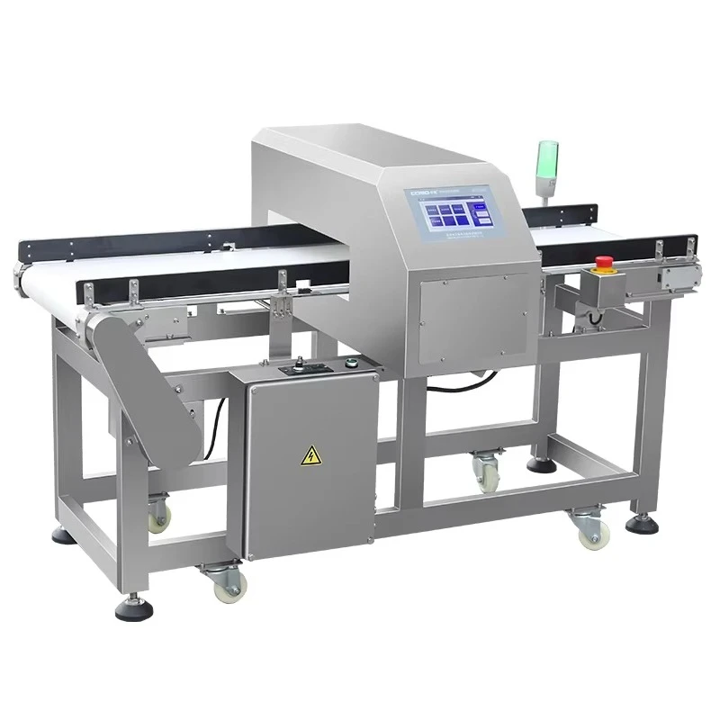 Sensitive Belt Frozen Seafood Fish Metal Detector Machine for Food Industry - view 3