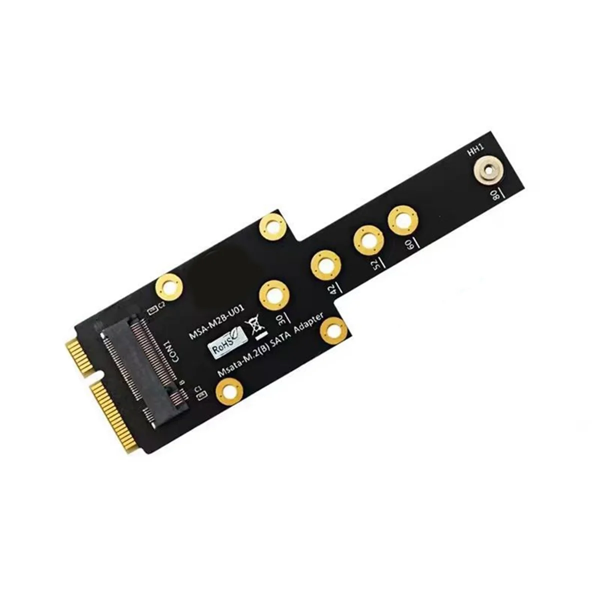 AT87-MSATA to NGFF KEY B SSD Adapter Card NEW M.2 KEY B L to MINI PCIE Multi-Function Module