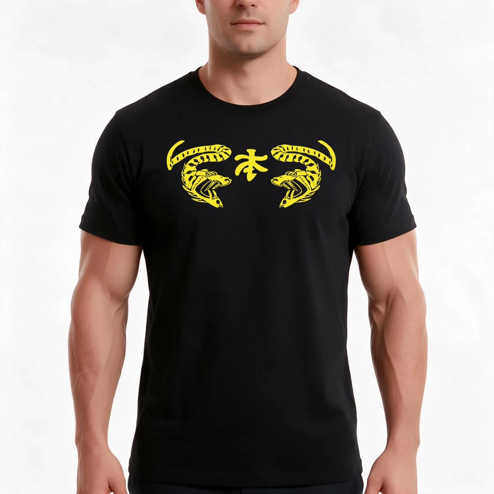 Ninja Brian T-Shirt, Summer Casual Cotton Tee, Oversized Streetwear Tops, Vintage Graphic Print, Loose Fit Short Sleeve