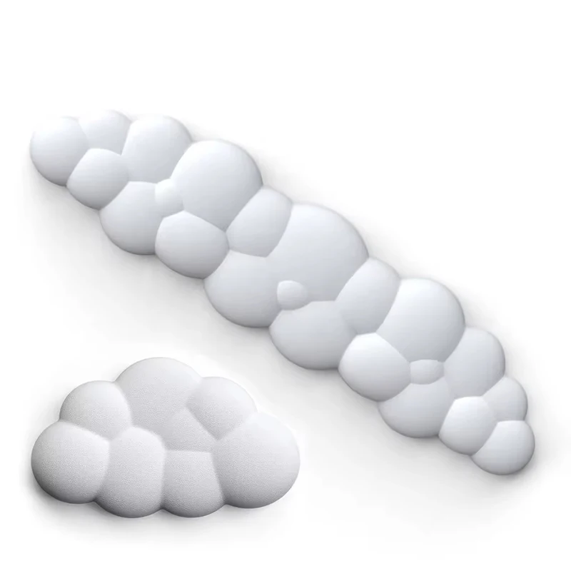 Desktop Keyboard Wrist Pad Relief Mouse Wrist Support Mousepad With Ergonomic Mouse Pad Typing Wrist Cloud Wrist Rest Cushion