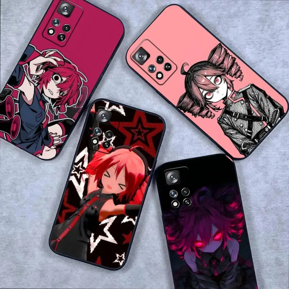 

K-Kasane T-Teto Get To Me Phone Case For Samsung S 25,24,23,22,30,21,10,9,Ultra,Plus,Lite,FE,4,5G Black Soft Case