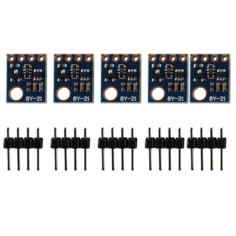 

5PC Si7021 GY-21 SHT21 HTU21 Digital Humidity Temperature Sensor Module Replace SHT11 SHT15 For Low Power CMOS IC Module