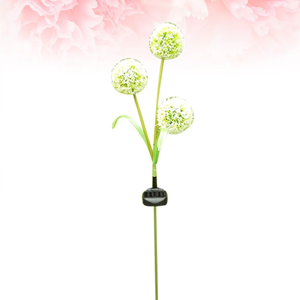 

Flower Shape Solar Energy Dandelion Lamp Decoration Lawn Decorations Outdoor Garden Ornaments Ground