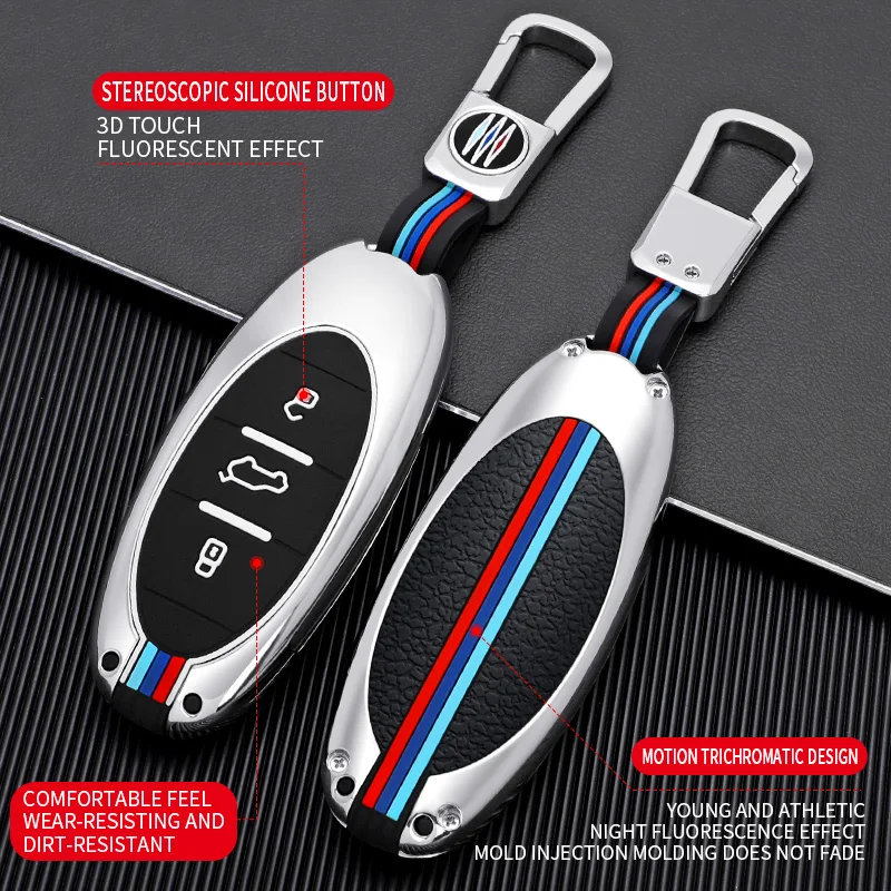 

Чехол для ключей FAW Bestune B2023 2023, подходит для автомобилей T77/T99/T55/T33/NAT, новый корпус B70S с пряжкой M9