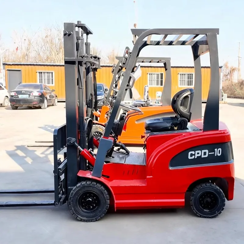 Customized Heavy Duty Electric Forklifts 1t-5t For Warehouse Logistics Manufacturing Use CPD10A Lithium-Ion Battery 3-9m Lifting