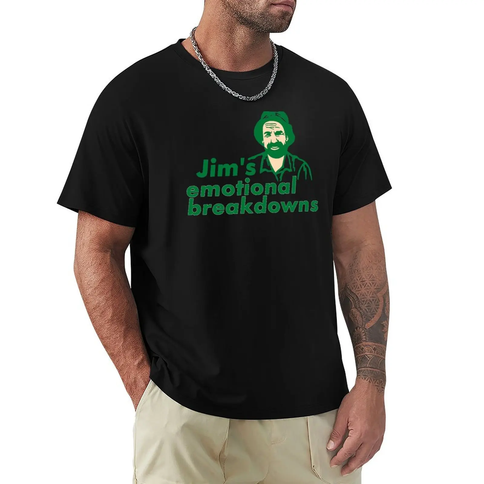 Jim's emotional breakdowns T-Shirt Lightweight Print T-Shirt