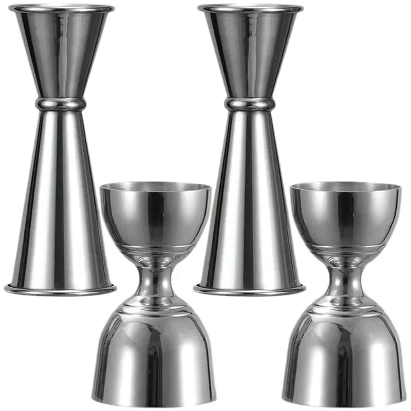 

30/60 мл коктейльный бар из нержавеющей стали, мерный стакан с двойным духом для домашнего бара, вечерние клубные аксессуары, инструменты для бара, дома