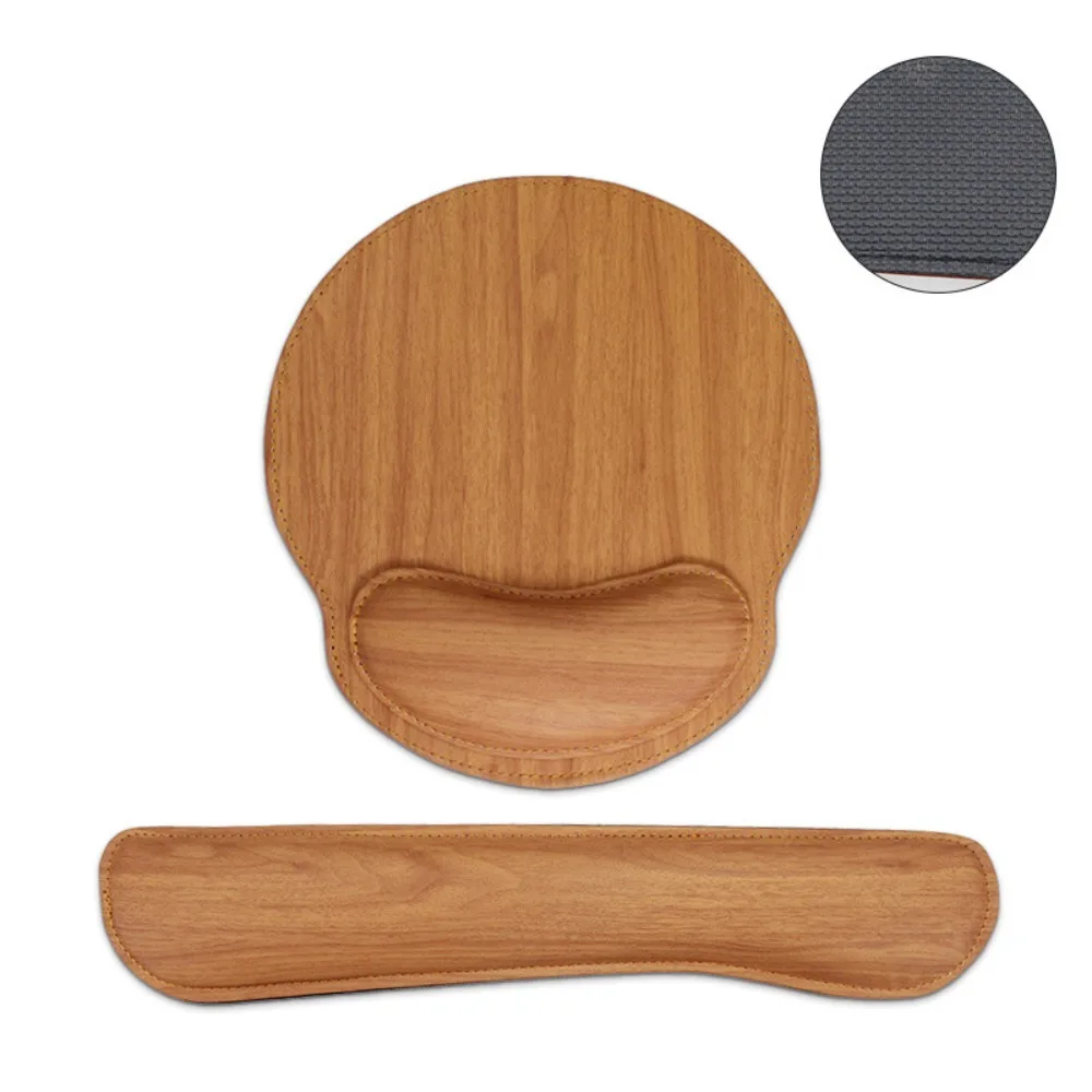 

2Pcs/Set Slow Rebound Wrist Support Mouse Pad Creative Non-Slip Wristband Mouse Mat Soft Wrist Rest Keyboard Hand Cushion