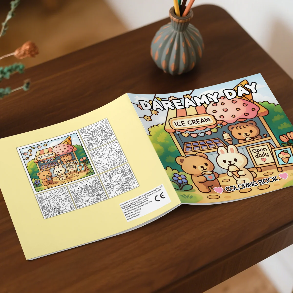Upgraded Dreamy Days Theme Coloring Book for All Ages - Relaxing and Easy-to-Color Picture Book image 6