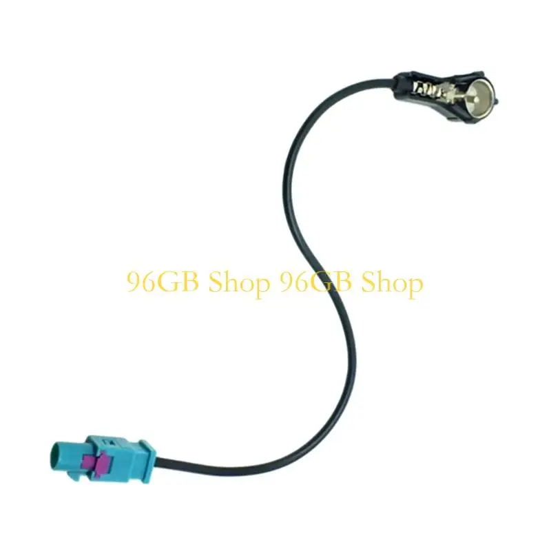 96GB Automotive Radio Antenna Adapter 25Cm Length Female to FAKRA Plug Universal For Various Stereo Systems Easy Installation