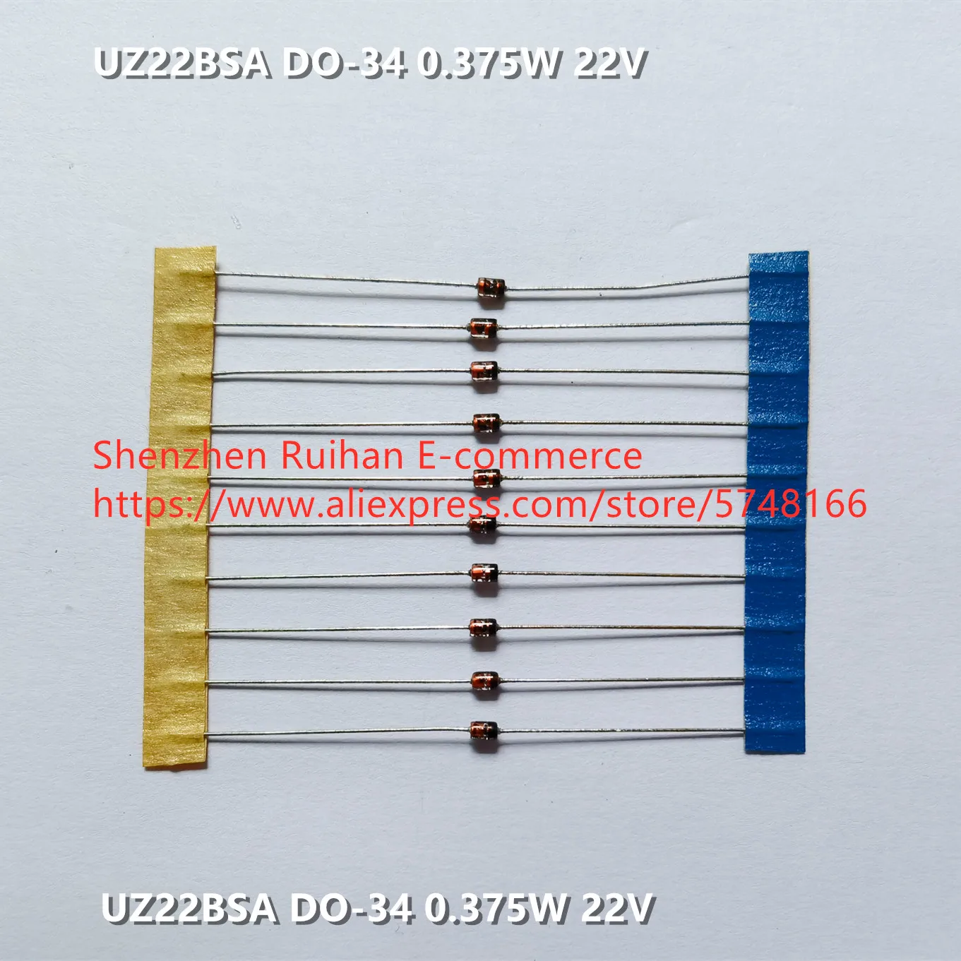 Original new 100% UZ22BSA DO-34 0.375W 22V (Inductor)