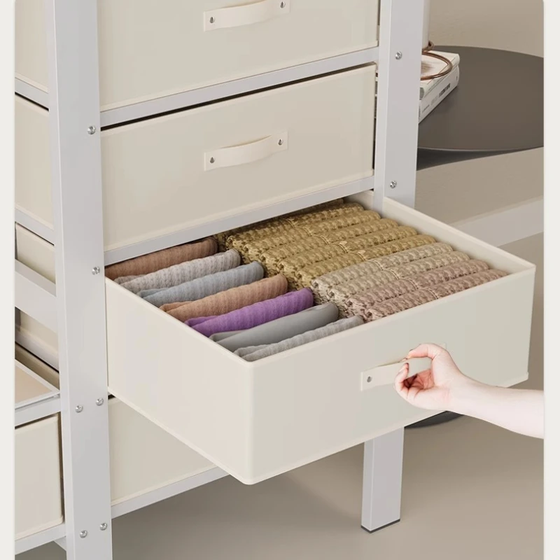 

Wardrobe installation-free simple cloth wardrobe bedroom home folding wardrobe 2025 new popular integrated with drawers