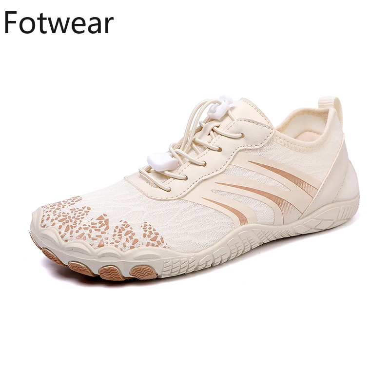 

Кроссовки для фитнеса с широким носком, мужские нескользящие мужские повседневные кроссовки, дышащая быстросохнущая пляжная обувь для взрослых, прочные кроссовки унисекс