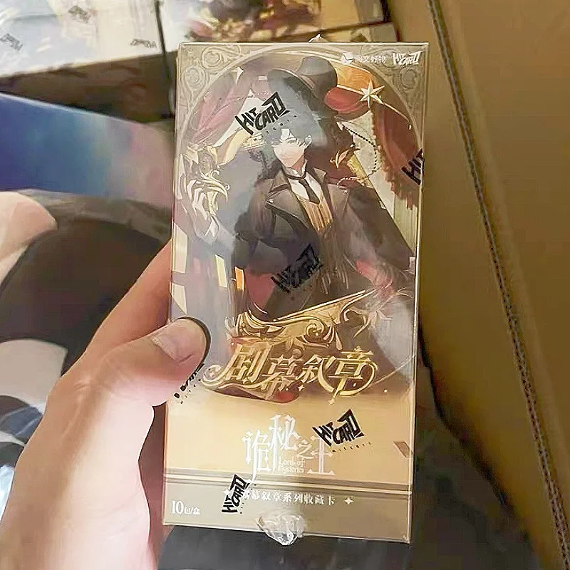 

Оригинальная карта Lord Of Mysteries The Drama Chapter Series Klein Moretti Author Limited Signature, коллекция аниме, карточные игрушки