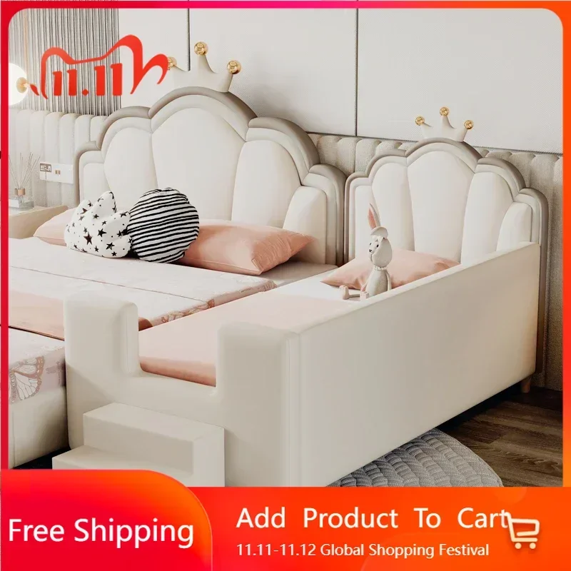 

House Girls Luxury Bed Modern Soft Design Loft Children Beds Frame Mattress Pedicure Letto Matrimoniale Entrance Hall Furniture