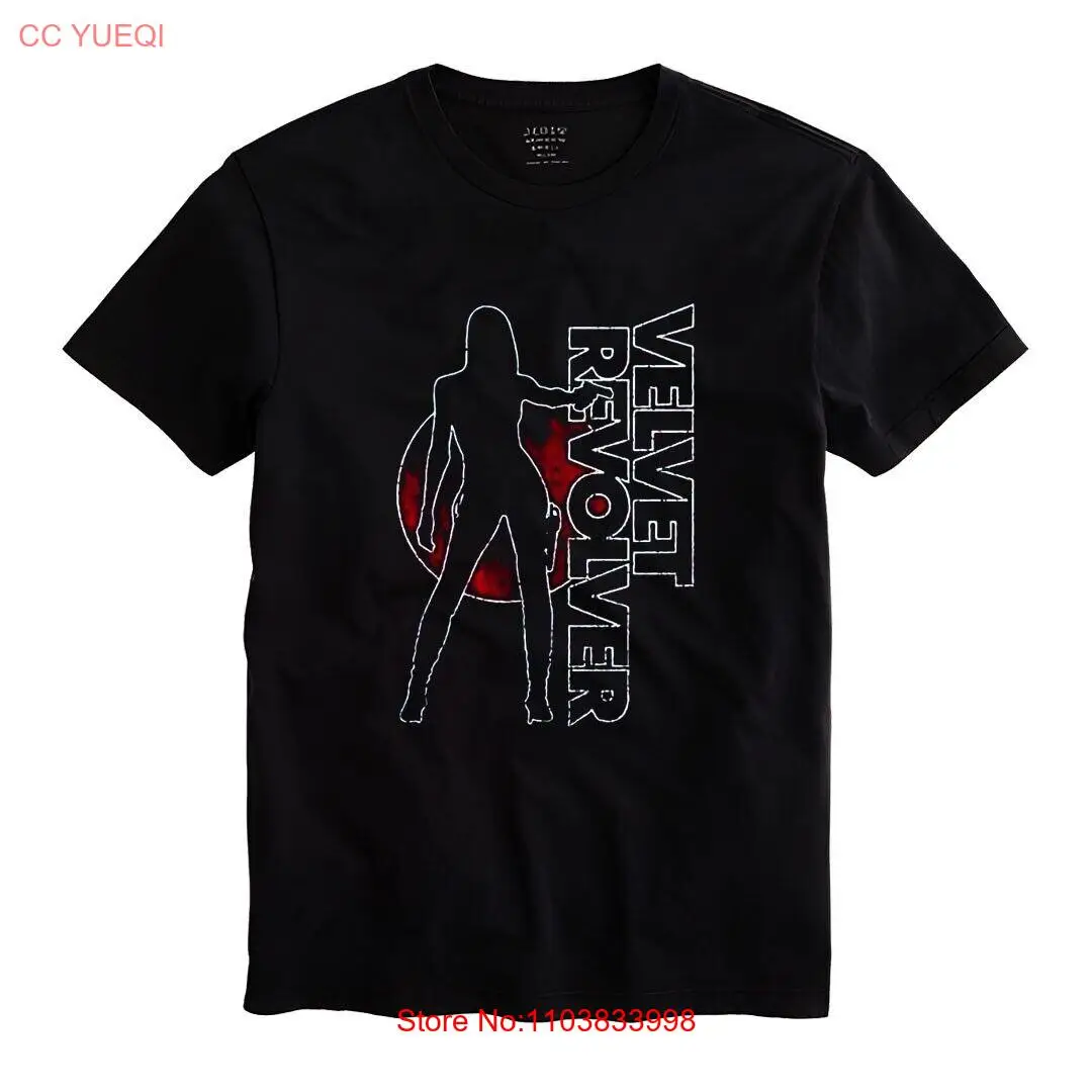 T-shirt Velvet Revolver Men Unisex Black Shirt Size S-5XL