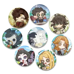 Game Anime Identity V Badge Handmade Cartoon Brooches for Backpack Cothes Accessorie Anime Collection Pins Decoration Gifts