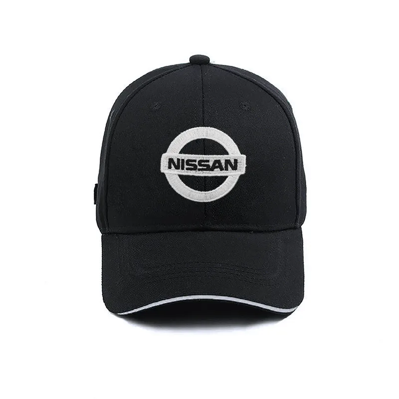

Fashion Leather Mesh Hat Snapback Trucker Outdoor Sport Running Adjustable Baseball Cap For Nissan Sylphy Cube Nismo GTR Qashqai