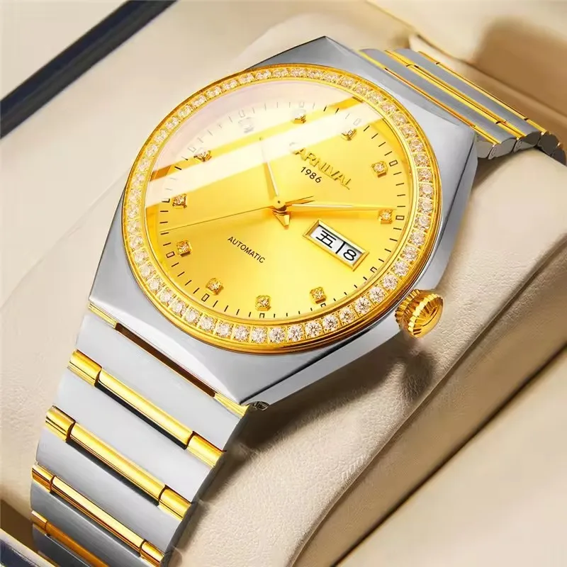 IW Carnival Movimento automatico Accessori per uomo Orologi da polso meccanici Marchi di lusso Orologio impermeabile maschile Specchio zaffiro