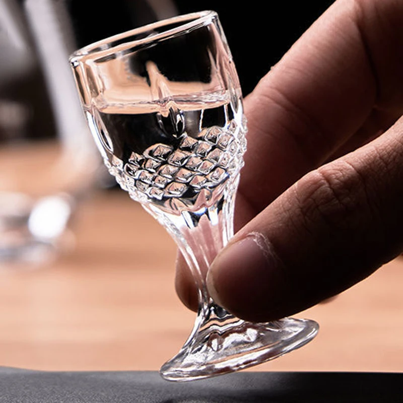 

12 шт. в наборе, стеклянная чашка Baijiu, бокал для напитков, чашка для виски, коктейлей, бокалы для напитков, прозрачная Бытовая фотография