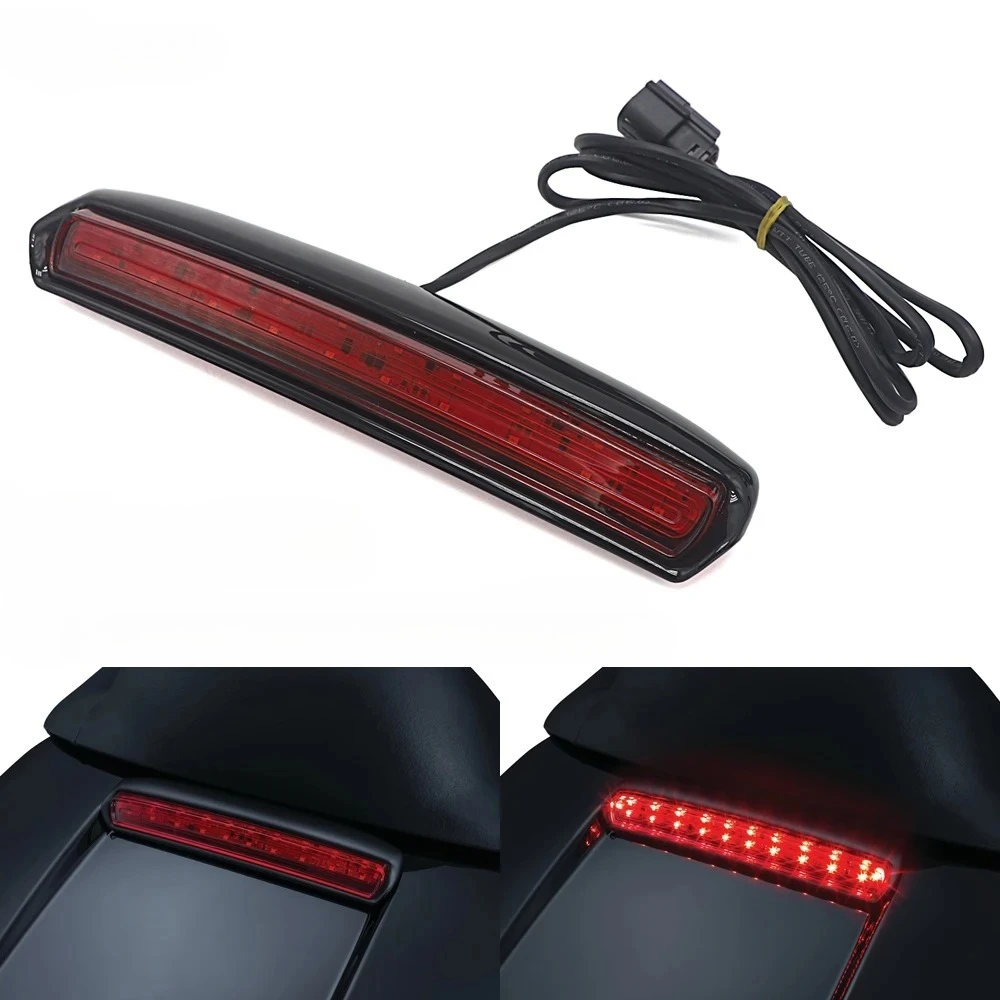 

Подходит для модели Harley-Davidson Glide Street. Флагманская модель с двумя лампами. Стоп-сигнал на крышке багажника 14 - 23