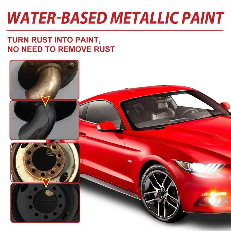 100g/300g/600g/900g Water Based Metal Paint Metal Rust Remover With Brush Inti-rust Protection Car Coating Primer Rust Inhibitor