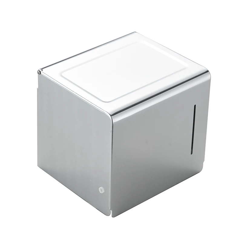 Toilet Tissue Box Waterproof Non-punching Paper Pumping Box Wall Mounted Toilet Roll Paper Box Mobile Phone Rack