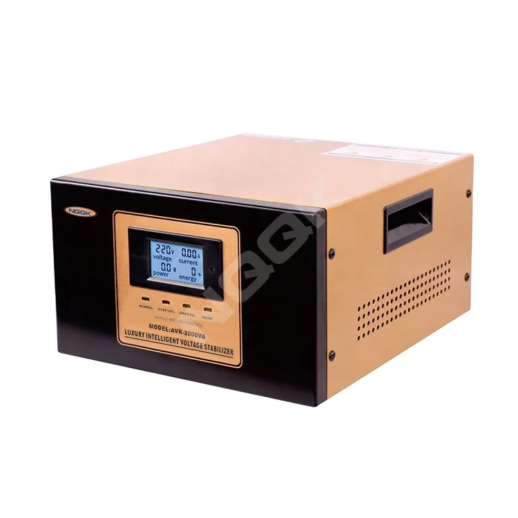 

1000VA Servo Type Automatic Voltage Stabilizer Single Phase 1000 Watt Copper 50Hz with LCD Display