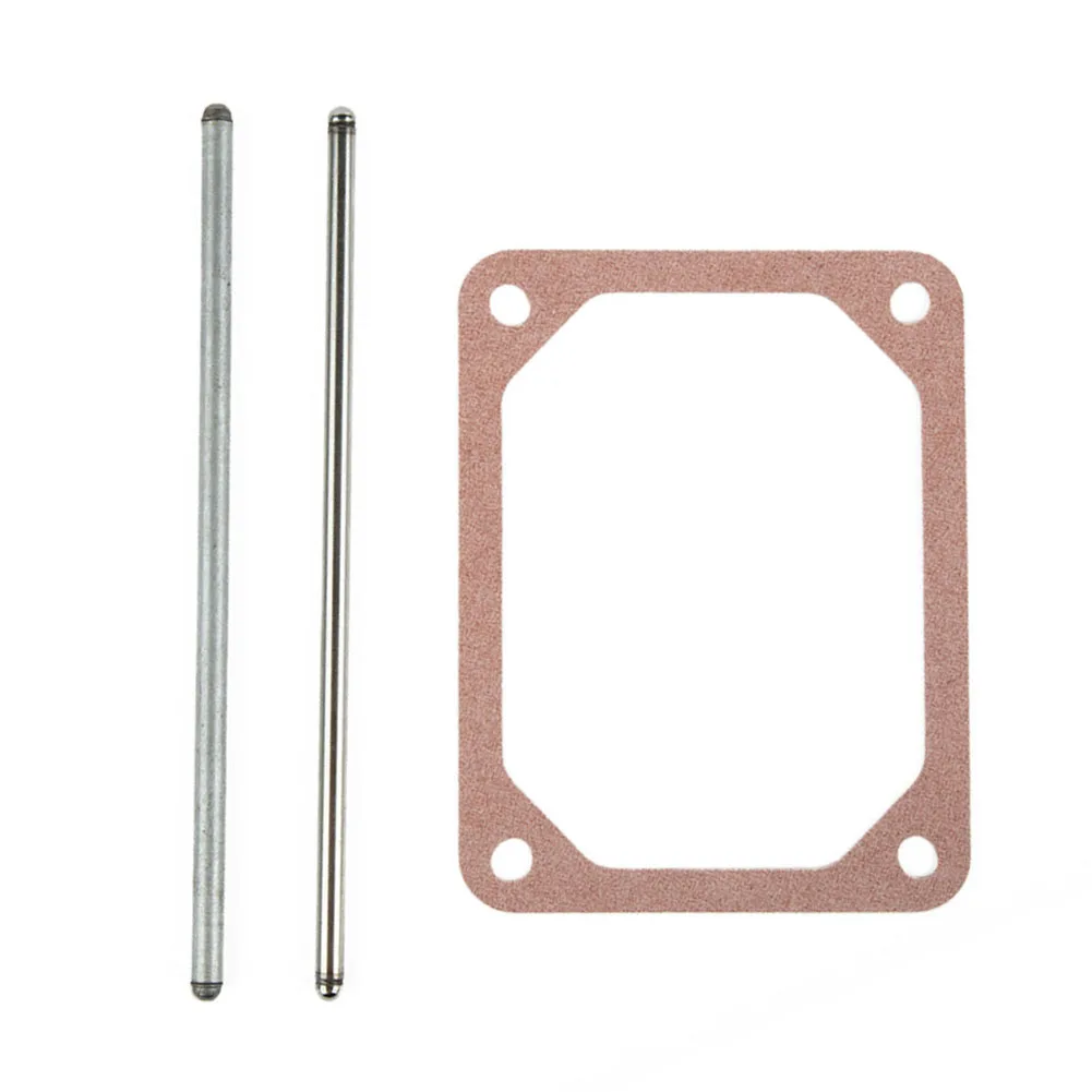 Engine Maintenance Kit Featuring Push Rods Sets Alongside a Replacement Valve Cover Gasket for Compatibility Needs