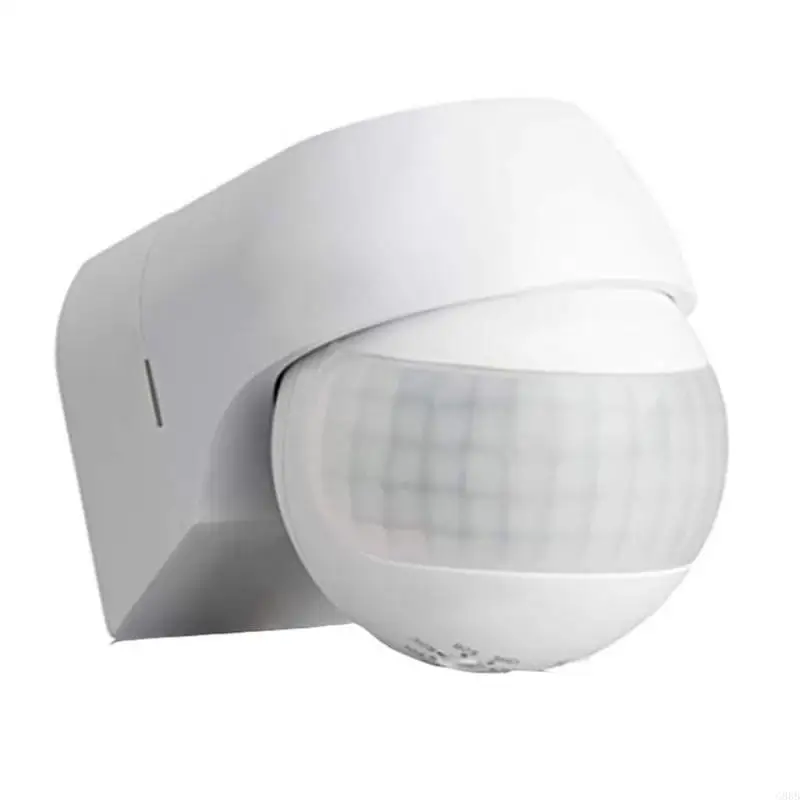 G88B Outdoor 110~240V 180° PIR Motion Detector Wall Light