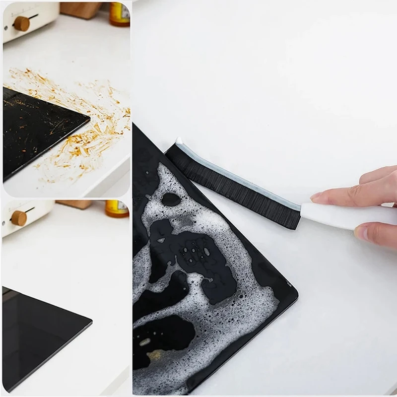 

Дверцы! Многофункциональная длинная щетка для щелей, щетка для чистки с жесткой щетиной, ванная комната, трещина в пол, щетка для унитаза без мертвых углов