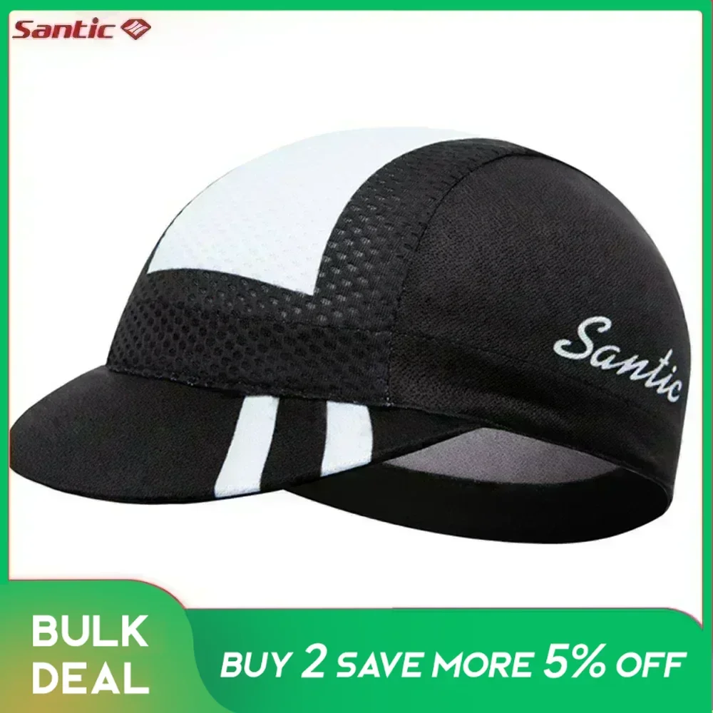 Santic Cycling Cap Outdoor Riding Sunscreen Sports Cap Spring Summer Quick Perspiration Breathable Free Size W0P059