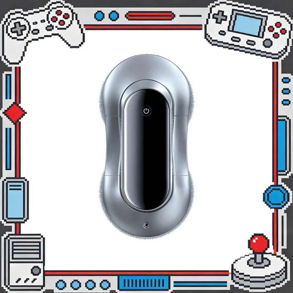 

X11PRO Robotic Window Cleaner Super double disc double suction Window-Washing Robots Bilateral ultrasonic water spraying