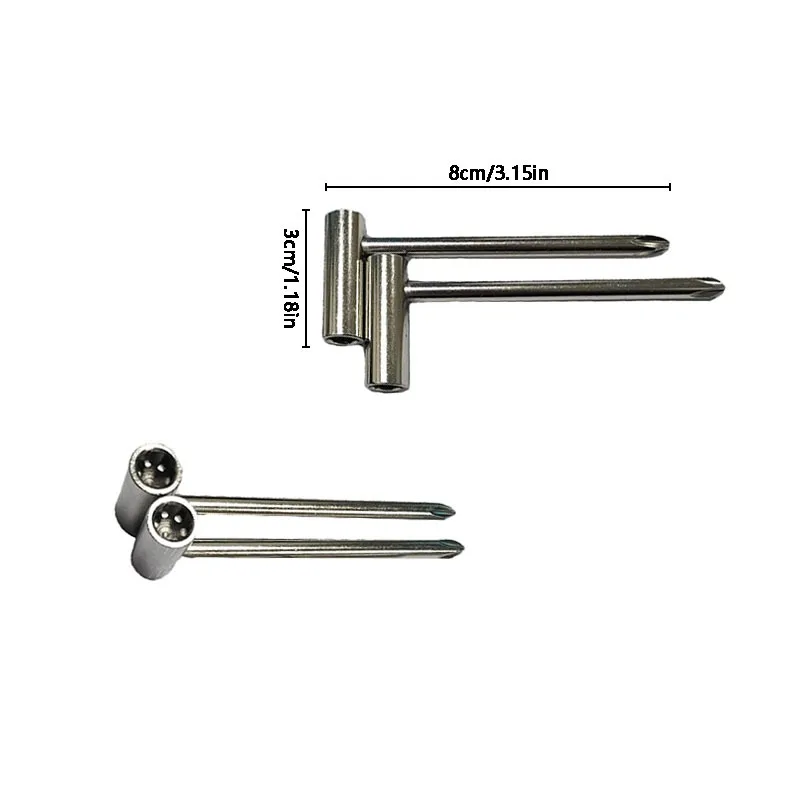 1PC Guitar Neck Adjustment Wrench Neck Core Adjustment Tool Socket Pipe Wrench Guitar Tool Stringed Instrument Accessories