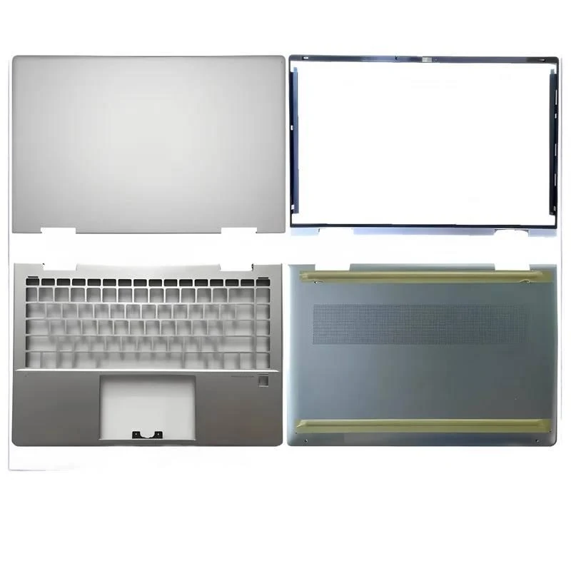 New for HP ENVY 14 X360 14-ES TPN-W158 Laptop LCD Back Cover Top Case/Front Bezel Cover/Palmrest Cover/Bottom Base Co
