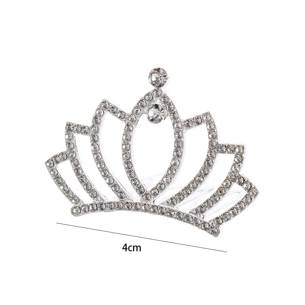 Стильная жемчужная хрустальная корона, расческа для волос, цветок, звезда, детская тиара, повязка на голову, бабочка, корейский стиль, заколки для волос со стразами, свадебные