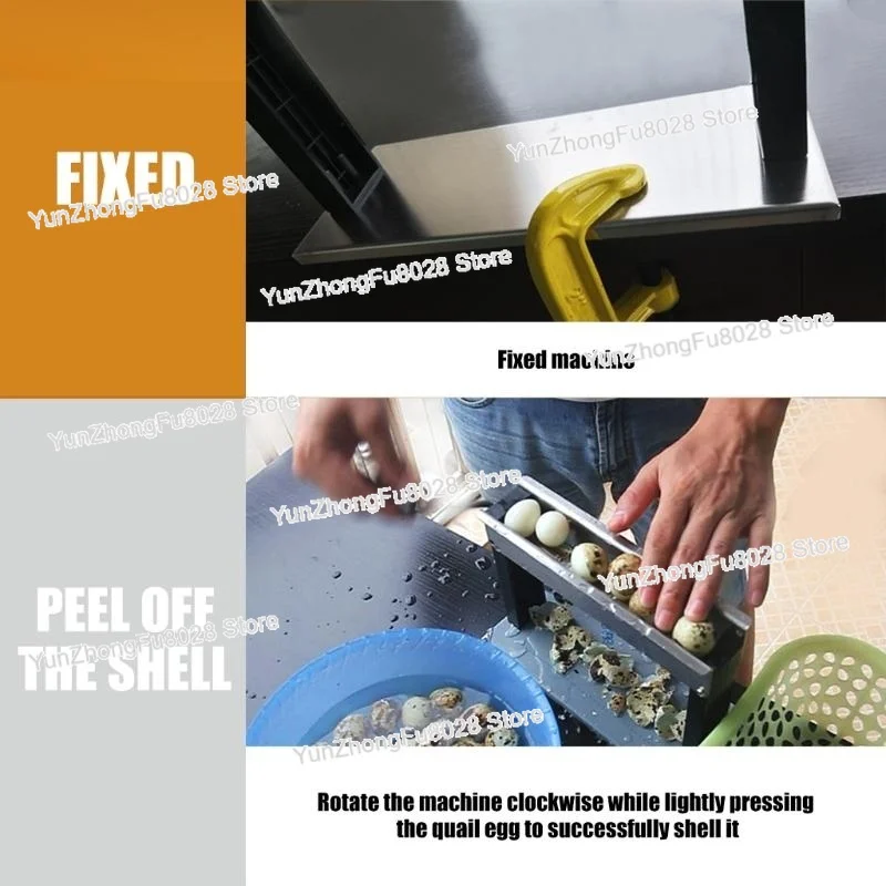 Quail Eggs Peelers Machine Boiled Eggs Peelers Perfect for Shell Removal Home Kitchens and Processings