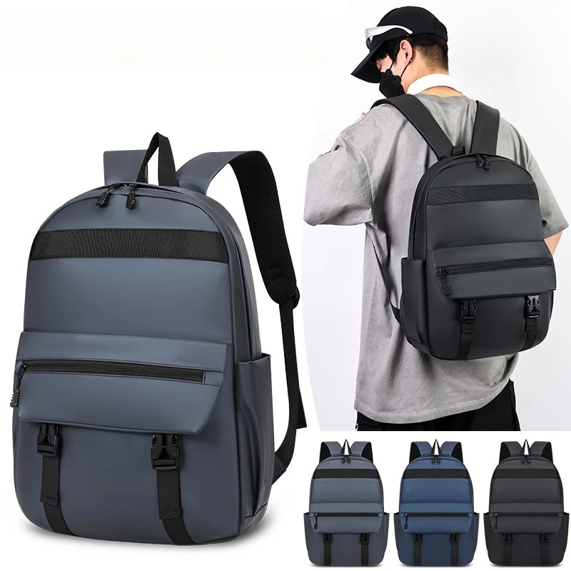 Europe and the United States new tooling commuter backpack large capacity simple schoolbag light outdoor leisure travel backpack