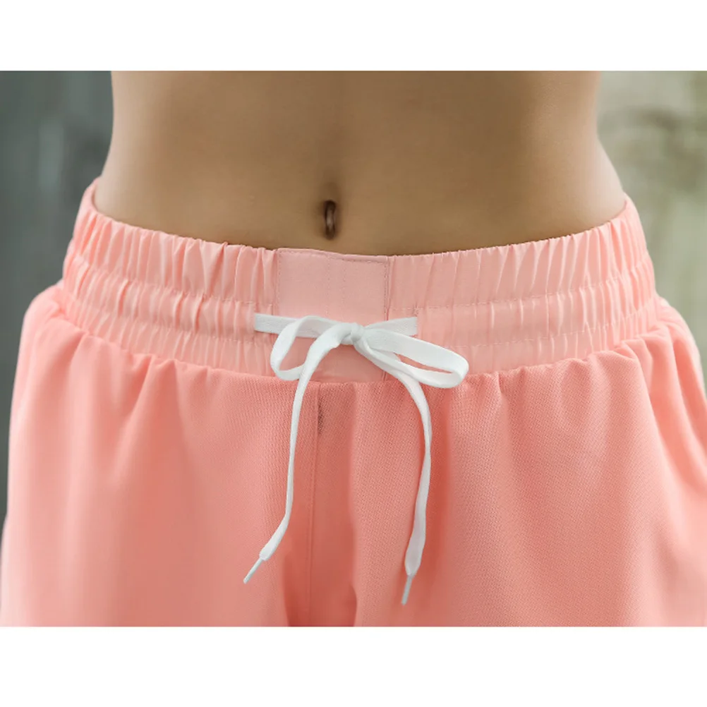 شورت اليوغا 2 في 1 شورت تدريب نسائي عالي المرونة وسريع الجفاف مع سروال مبطن للجري والتمارين الرياضية للنساء والفتيات #1