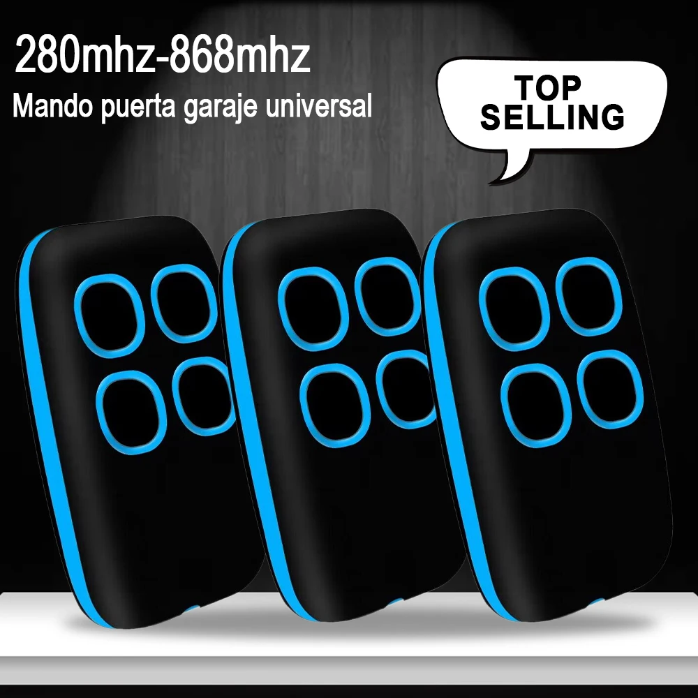 Universal Remote Control Duplicator 433.92mhz 286MHz-868MHz Multi-Frequency Code Clone Gate Key Fob Command Hand Transmitter