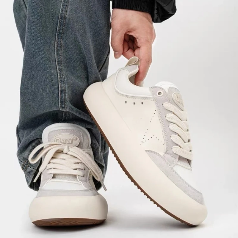 

Модные удобные туфли для пар, мужские модные брендовые туфли на толстой подошве с большой головкой, немецкие тренировочные туфли для женщин