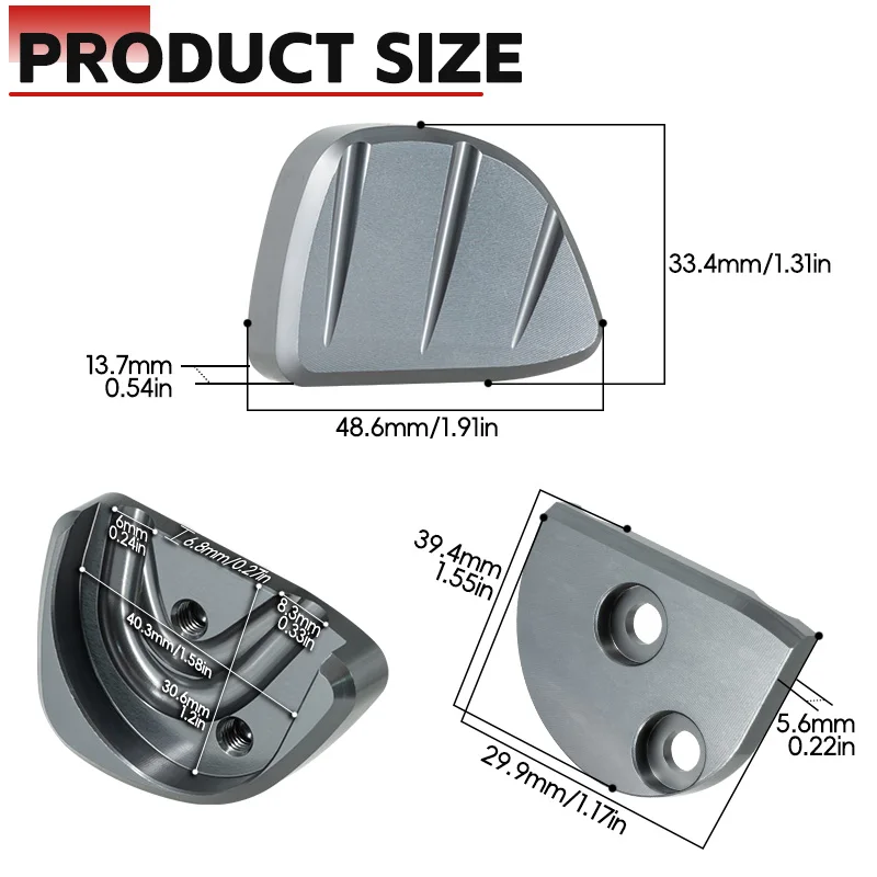 Motorcycle Accessories for YAMAHA NMAX155 NMAX125 N-MAX NMAX 155 125 Foot Side Stand Extension Pad Kickstand Kick Stand Plate