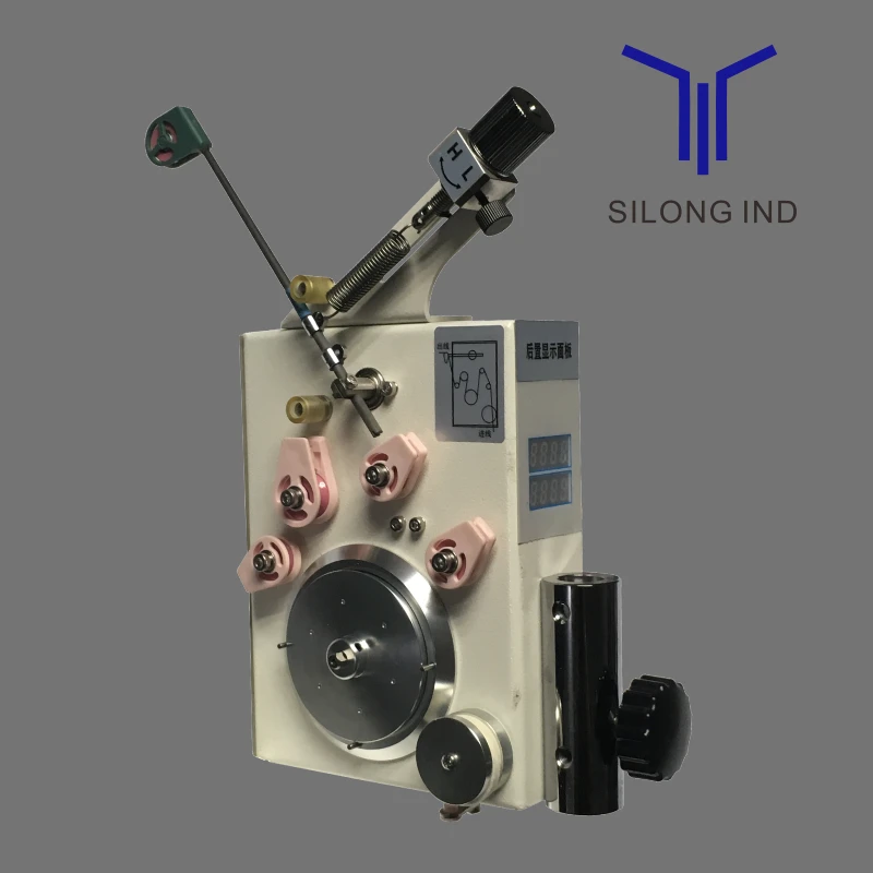 Winding machine tensioner, dynamic display of tension value, PID closed-loop intelligent control of electromagnetic tensioner