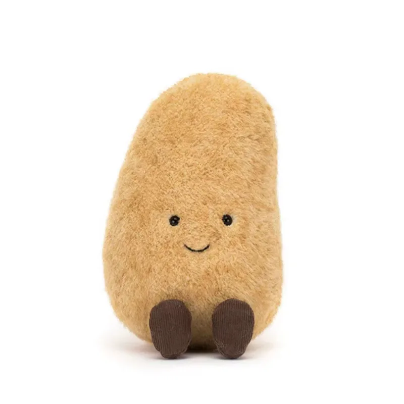 面白くて可愛いジャガイモのぬいぐるみ、愛らしい野菜のぬいぐるみ人形、彼女へのクリスマスや誕生日のユニークな新しいギフトアイデア