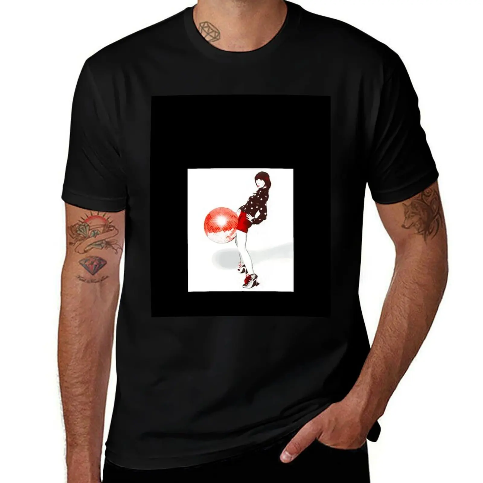 

Karen O T-Shirt Casual Simple Design Short Sleeve Shirt