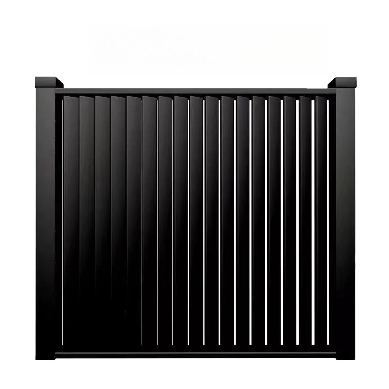Easy-to-assemble Aluminum Alloy Fence   Custom-sized Farm and Garden Fencing  Suitable for Villa Yards and Ranches.