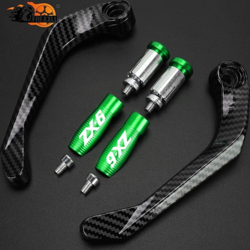Moto For KAWASAKI ZX6R ZX6RR ZX6 R/RR 2000 2001 2002 2003 2004 2005 2006 Universal 22mm Brake Clutch Levers Guard Protector
