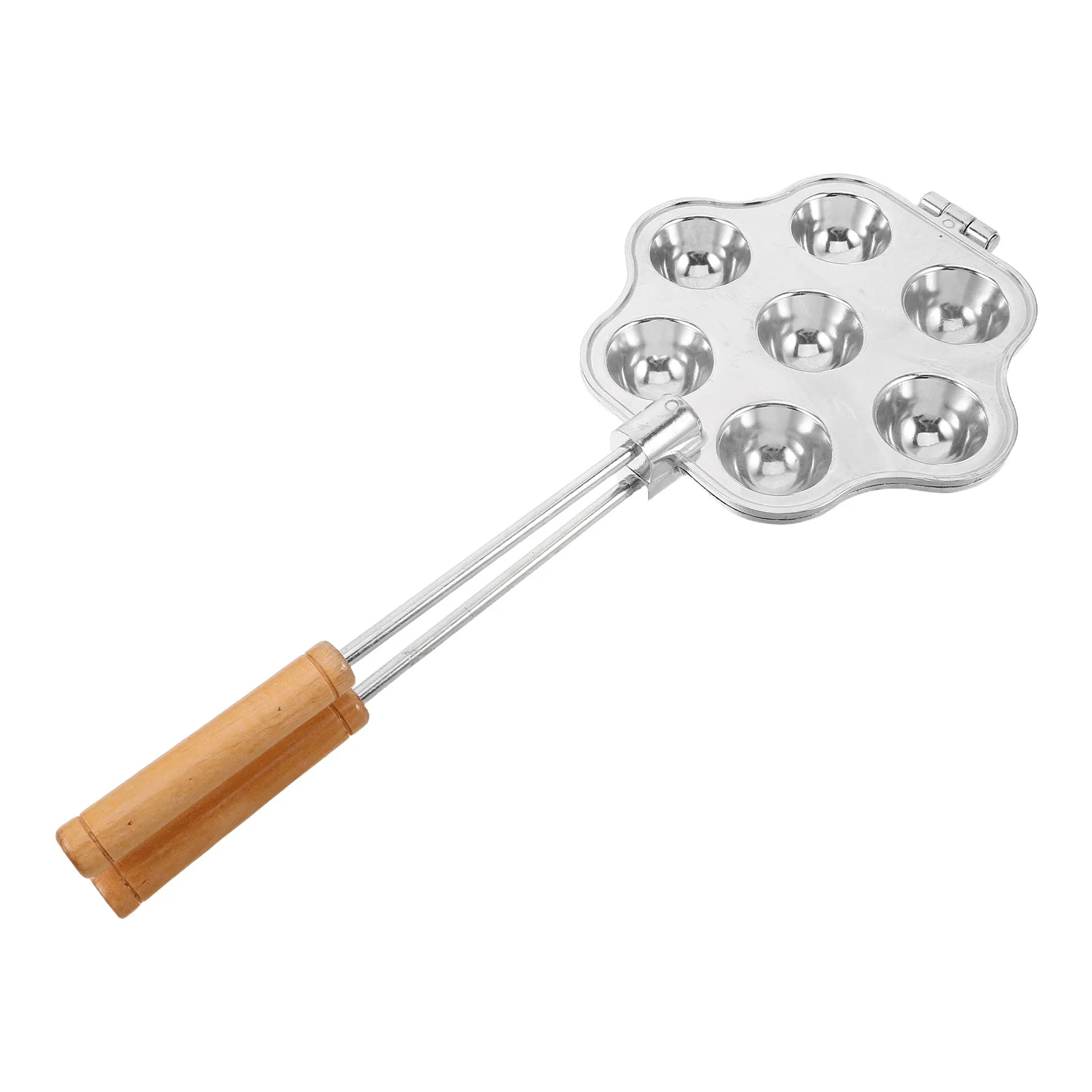 

Carbon Steel 7 Hole Egg Tart Tray Safe Handle Even Heat Distribution Mini Cakes Muffins Pudding Baking Mini Tart Pan